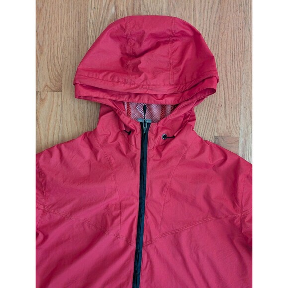 Nike Jacket Mens M Zip Windbreaker Mesh Lined Hooded Sportswear Grey Tag VTG - Picture 4 of 9